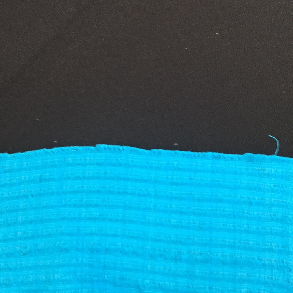 Turquoise Blue Scarf - Picture 3 of 4